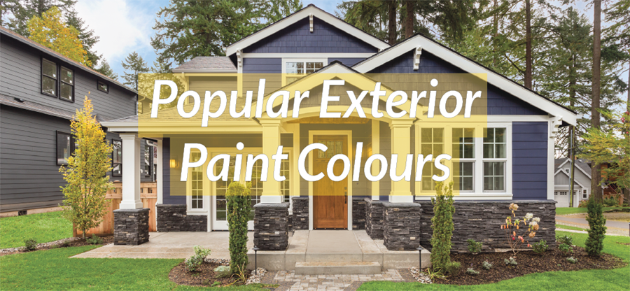Top exterior paint colours for your home
