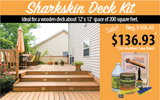 Cloverdale Paint SharkSkin deck DIY paint kit