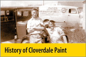 History of Cloverdale Paint