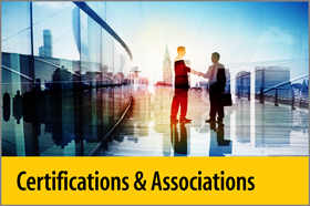 Certifications & Associations - About Us