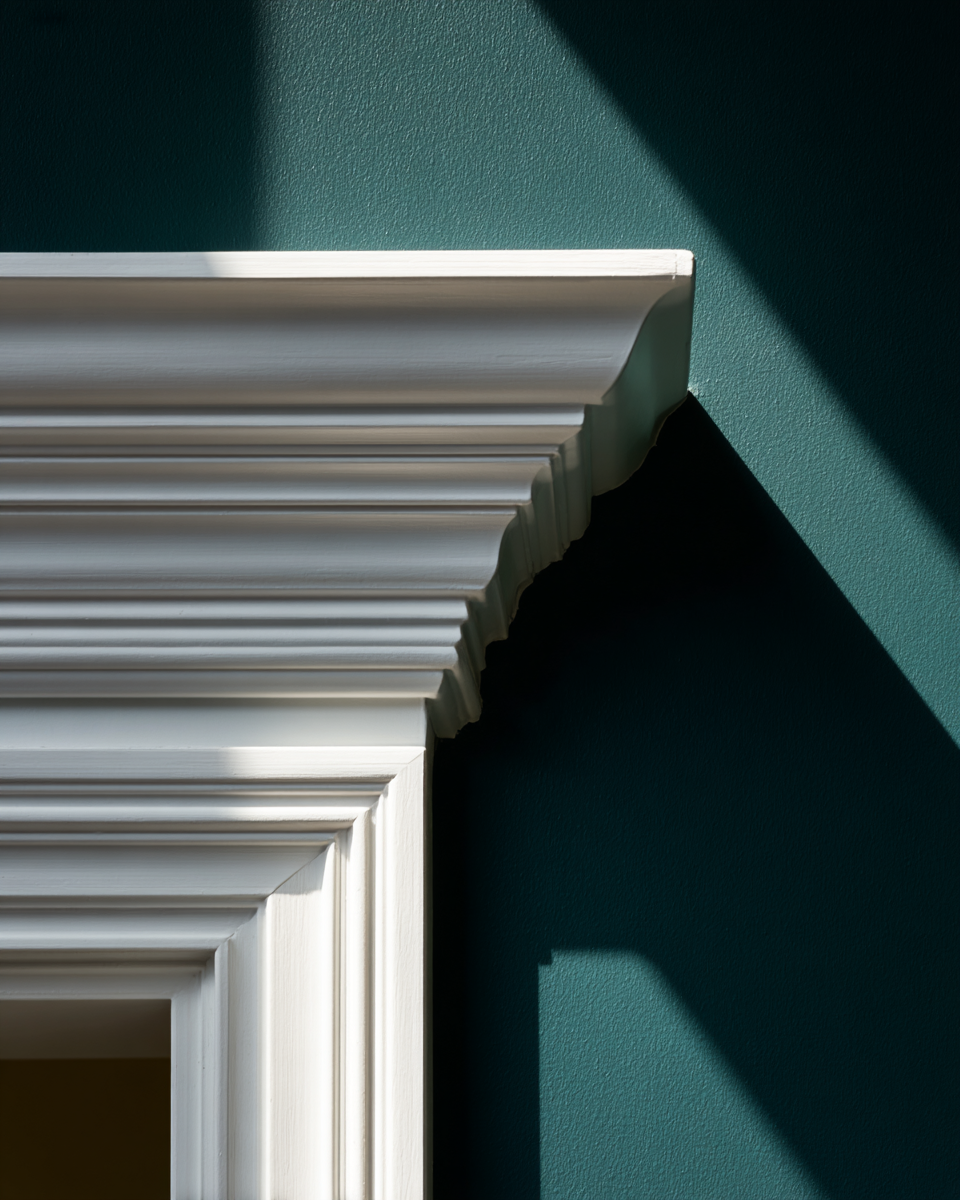 Close-up_architectural_detail_of_freshly_painted