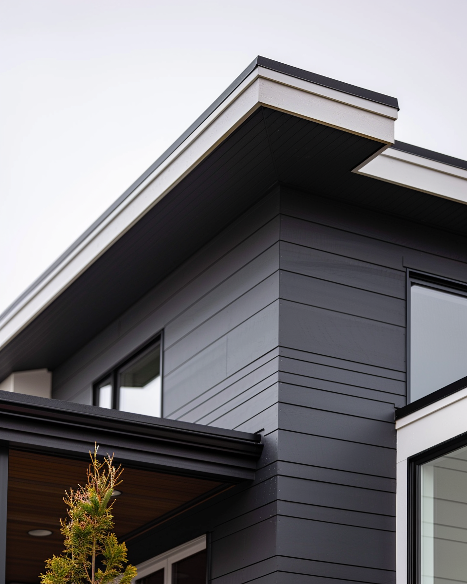 blue home exterior