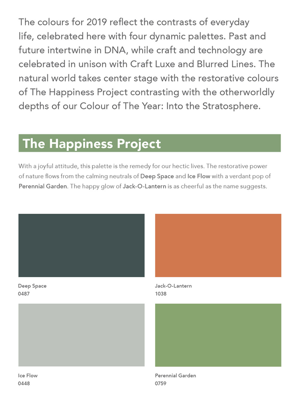 Cloverdale Paint Colour Chart