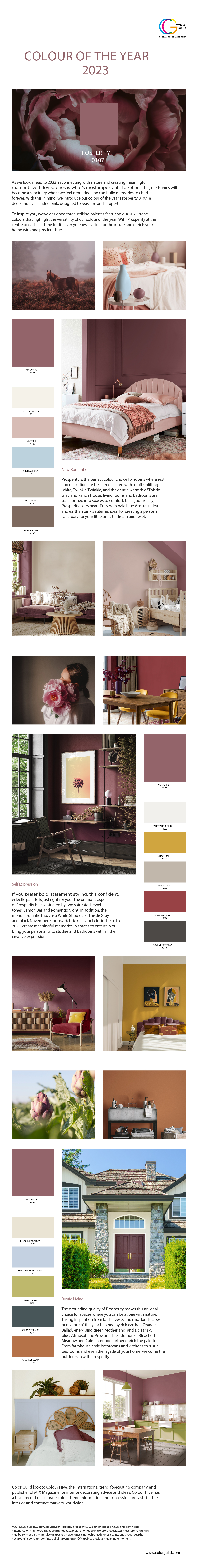 Cloverdale Paint 2020 Trend Colours Card Cover