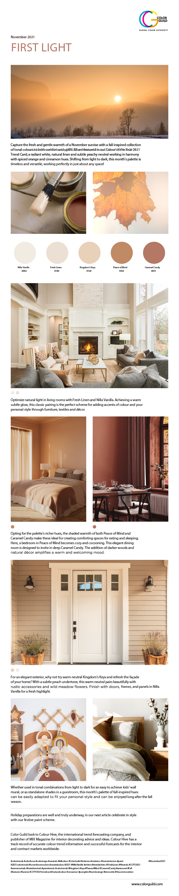 December 2019 Colour trends