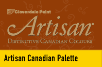 artisan canadian colours cloverdale paint