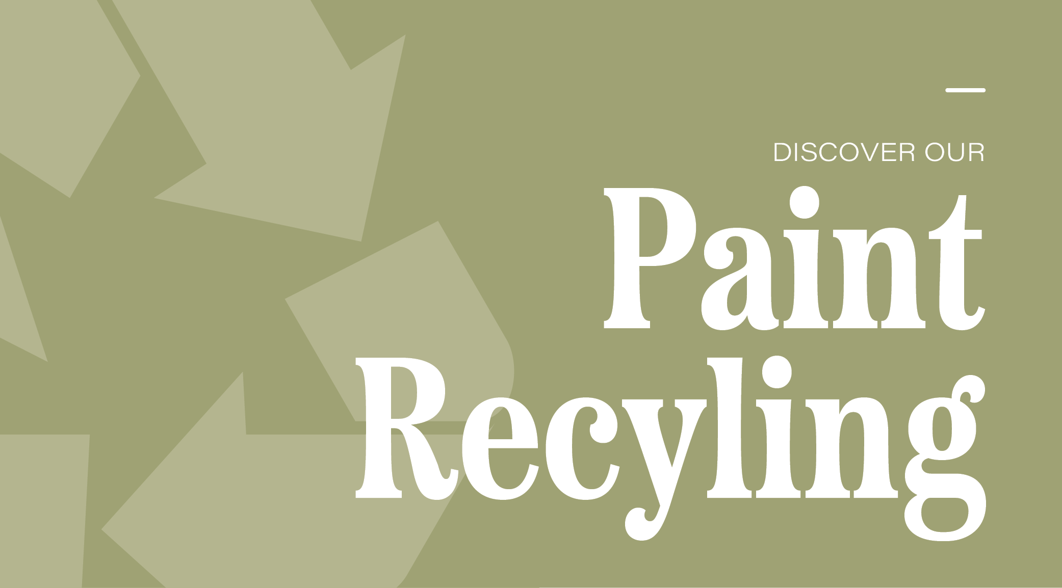 Cloverdale Paint recycling