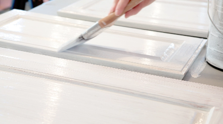 Painting kitchen cabinets