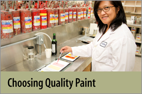 Choosing Quality Paint