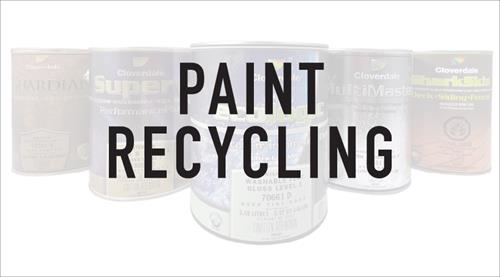 Learn more about how to recycle leftover paint and save our environment!