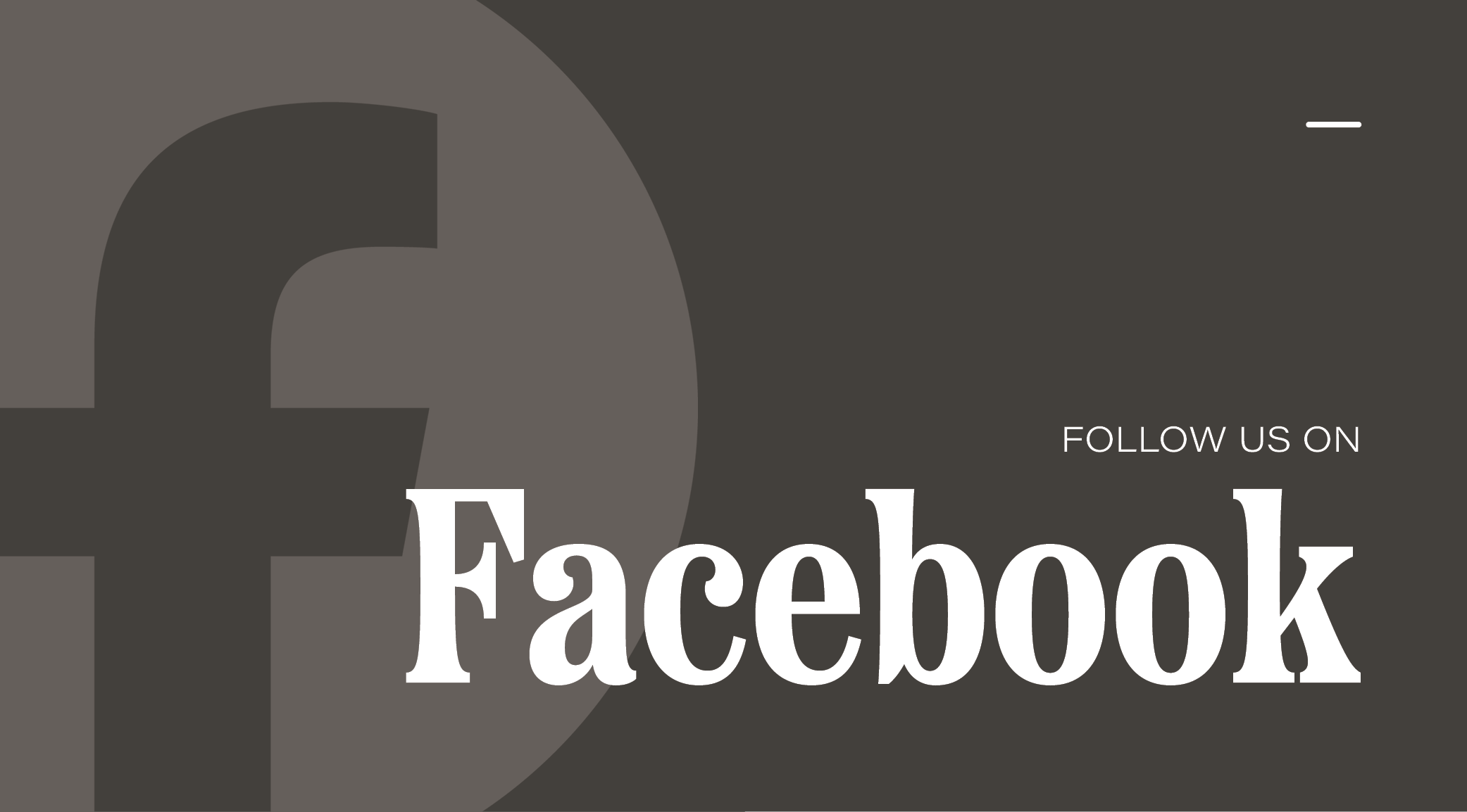 Follow us on Facebook