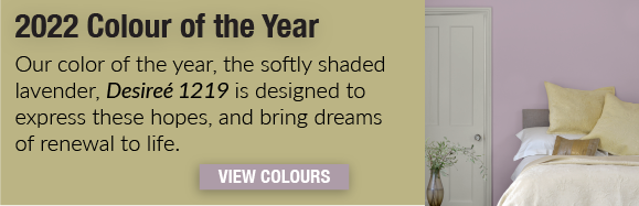 2022 Colour of the Year Palette